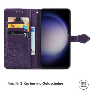 iMoshion Mandala Klapphülle für das Samsung Galaxy S23 FE - Violett