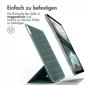 iMoshion Magnetic Klapphülle für das iPad Pro 12.9 (2020 -2022) - Dunkelgrün