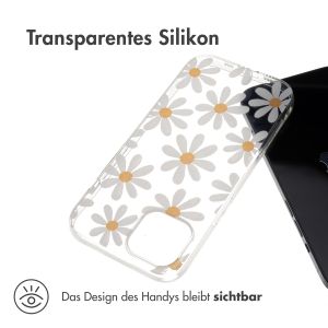 iMoshion Design Hülle für das iPhone 15 - Daisy flower