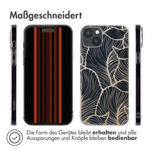 iMoshion Design Hülle für das iPhone 15 Plus - Golden Leaves