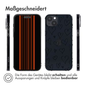 iMoshion Design Hülle für das iPhone 15 Plus - Hearts