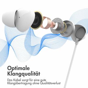 iMoshion In-ear Kopfhörer - Kabelgebundene Kopfhörer - AUX / 3,5 mm Klinkenanschluss - Weiß
