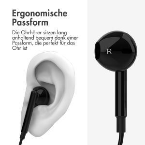 iMoshion Kopfhörer - Kabelgebundene Kopfhörer - Mit AUX / 3,5 mm Klinkenanschluss - Schwarz