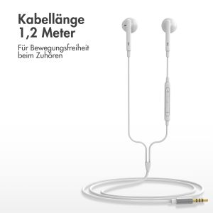 iMoshion Kopfhörer - Kabelgebundene Kopfhörer - AUX / 3,5 mm Klinkenanschluss - Weiß