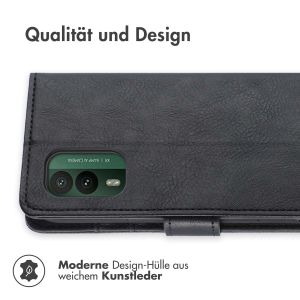 iMoshion Luxuriöse Klapphülle für das Nokia XR21 - Schwarz