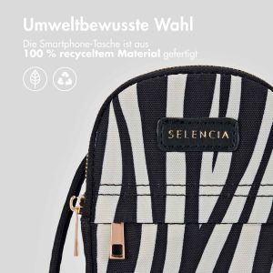 Selencia ﻿ Handytasche - Zebra Black
