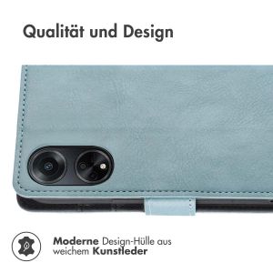 iMoshion Luxuriöse Klapphülle für das Oppo A98 - Hellblau