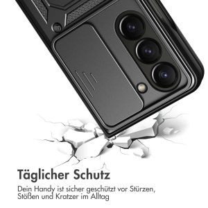 iMoshion Rugged Back Cover mit Ring für das Samsung Galaxy Z Fold 5 - Schwarz
