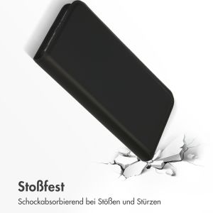 Accezz Premium Leather Slim Klapphülle für das iPhone 15 Pro Max - Schwarz