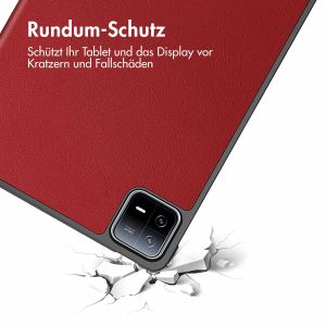 iMoshion Trifold Klapphülle für das Xiaomi Pad 6 / 6 Pro - Rot
