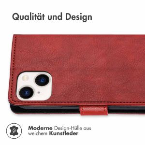 iMoshion Luxuriöse Klapphülle für das iPhone 15 - Rot