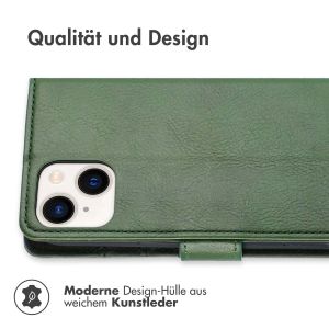 iMoshion Luxuriöse Klapphülle für das iPhone 15 - Grün