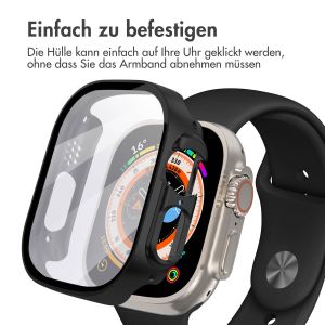 iMoshion Full Cover Hard Case für das Apple Watch Ultra / Ultra 2 - 49 mm - Schwarz
