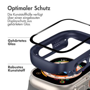 iMoshion Full Cover Hard Case für das Apple Watch Ultra / Ultra 2 - 49 mm - Dunkelblau
