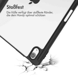 iMoshion Trifold Hardcase Klapphülle für das iPad Air 5 (2022) / Air 4 (2020) - Schwarz