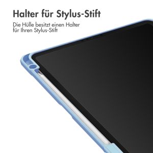 iMoshion Trifold Hardcase Klapphülle für das iPad Pro 11 (2018 - 2022) - Hellblau