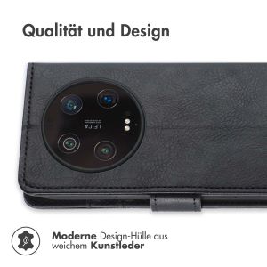 iMoshion Luxuriöse Klapphülle für das Xiaomi 13 Ultra - Schwarz