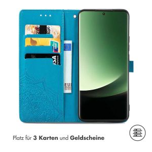 iMoshion Mandala Klapphülle für das Xiaomi 13 Ultra - Türkis