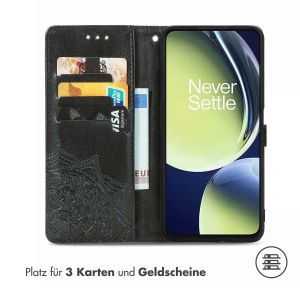 iMoshion Mandala Klapphülle für das OnePlus Nord CE 3 Lite - Schwarz