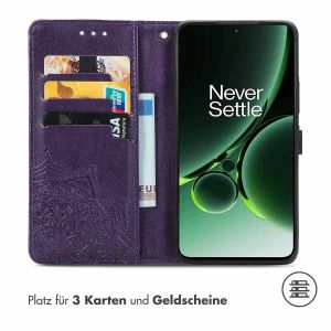 iMoshion Mandala Klapphülle für das OnePlus Nord 3 - Violett