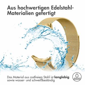 iMoshion Mailändische Magnetarmband für das Google Pixel Watch / Watch 2 - Gold