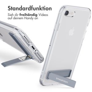 iMoshion ﻿Back Cover mit Ständer für das iPhone SE (2022 / 2020) / 8 / 7 - Transparent
