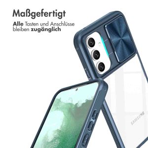 iMoshion Back Cover mit Kameraschieber für das Samsung Galaxy A54 (5G) - Dunkelblau