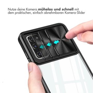 iMoshion Back Cover mit Kameraschieber für das Samsung Galaxy S20 FE - Schwarz