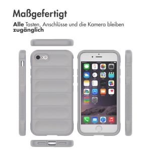 iMoshion EasyGrip Back Cover für das iPhone SE (2022 / 2020) / 8 / 7 - Grau