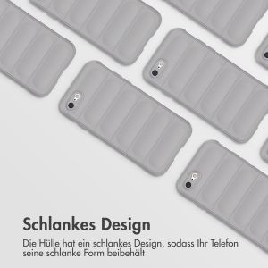 iMoshion EasyGrip Back Cover für das iPhone SE (2022 / 2020) / 8 / 7 - Grau