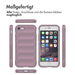 iMoshion EasyGrip Back Cover für das iPhone SE (2022 / 2020) / 8 / 7 - Violett