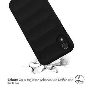 iMoshion EasyGrip Back Cover für das iPhone Xr - Schwarz