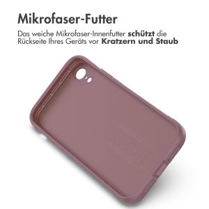 iMoshion EasyGrip Back Cover für das iPhone Xr - Violett