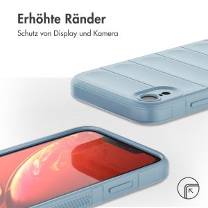 iMoshion EasyGrip Back Cover für das iPhone Xr - Hellblau