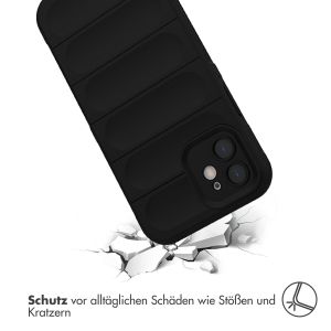 iMoshion EasyGrip Back Cover für das iPhone 12 - Schwarz