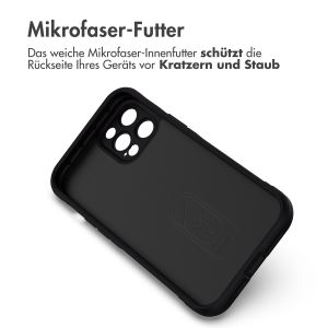 iMoshion EasyGrip Back Cover für das iPhone 12 Pro Max - Schwarz