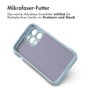 iMoshion EasyGrip Back Cover für das iPhone 13 Pro - Hellblau