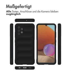 iMoshion EasyGrip Back Cover für das Samsung Galaxy A32 (4G) - Schwarz
