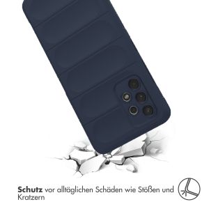 iMoshion EasyGrip Back Cover für das Samsung Galaxy A32 (4G) - Dunkelblau