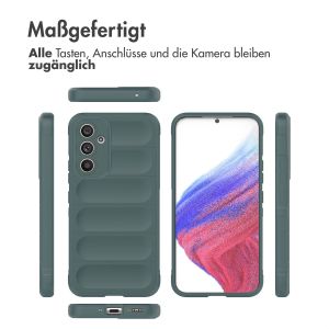 iMoshion EasyGrip Back Cover für das Samsung Galaxy A54 (5G) - Dunkelgrün