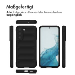 iMoshion EasyGrip Back Cover für das Samsung Galaxy S22 - Schwarz
