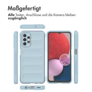 iMoshion EasyGrip Back Cover für das Samsung Galaxy A13 (4G) - Hellblau