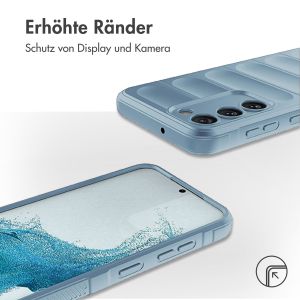 iMoshion EasyGrip Back Cover für das Samsung Galaxy S23 Plus - Hellblau