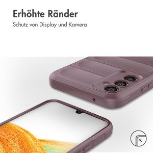 iMoshion EasyGrip Back Cover für das Samsung Galaxy A34 (5G) - Violett