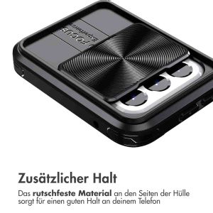 iMoshion Back Cover mit Kameraschieber für das Samsung Galaxy A33 - Schwarz