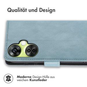 iMoshion Luxuriöse Klapphülle für das OnePlus Nord CE 3 / CE 3 Lite - Hellblau