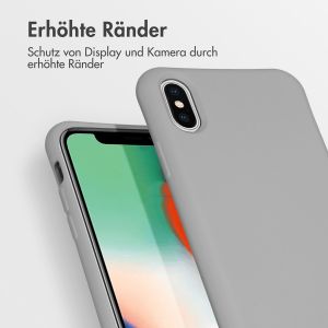 iMoshion Color Backcover mit abtrennbarem Band für das iPhone X / Xs - Grau