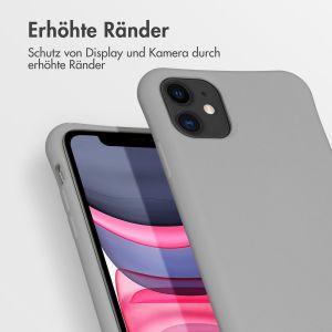 iMoshion Color Backcover mit abtrennbarem Band für das iPhone 11 - Grau