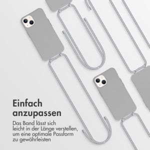 iMoshion Color Backcover mit abtrennbarem Band für das iPhone 13 - Grau