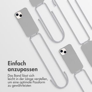 iMoshion Color Backcover mit abtrennbarem Band für das iPhone 14 - Grau